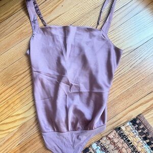 Abercrombie & Fitch Mauve Bodysuit